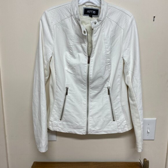 Apt. 9 Women's Faux-Leather Jacket - Picture 3 of 8